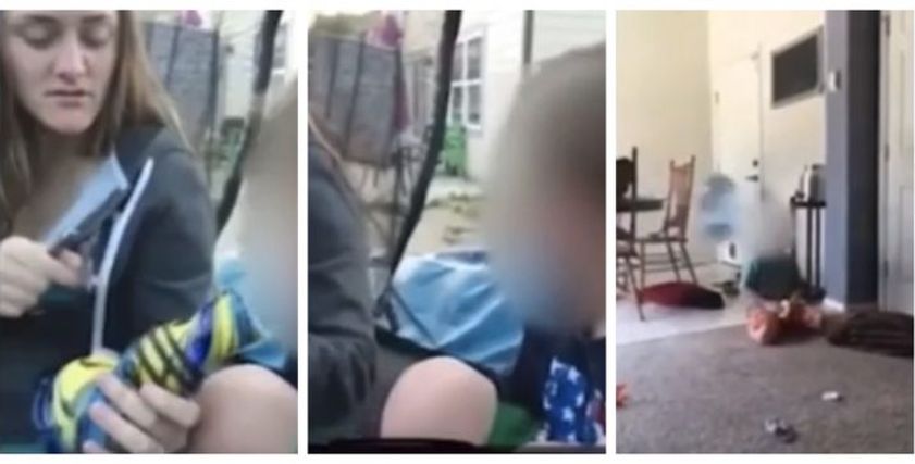 بالفيديو| جليسة أطفال تجبر طفل من متلازمة داون على تدخين مخدر