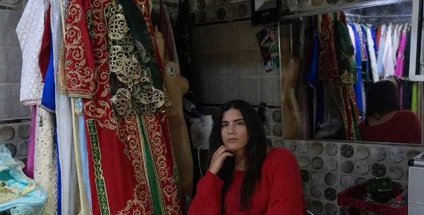 إحدى المشجعات