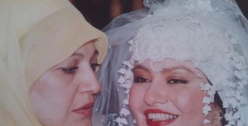 مديحة كامل وابنتها
