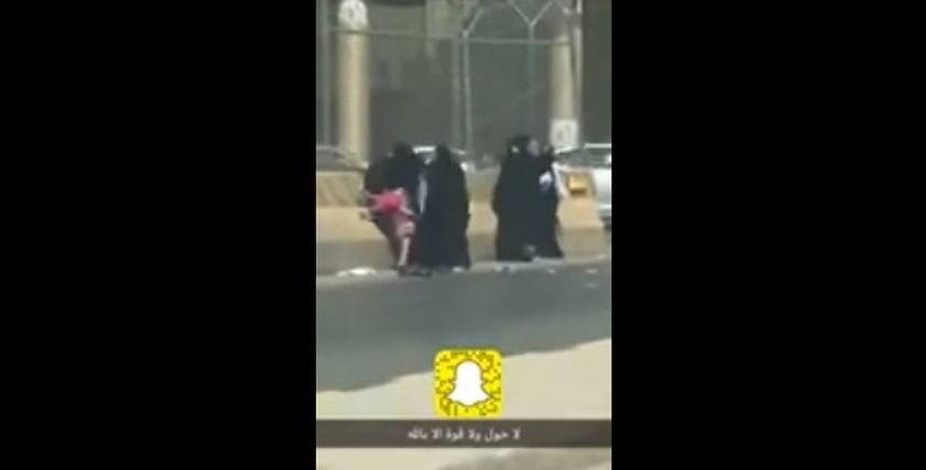 لقطة من مقطع الفيديو
