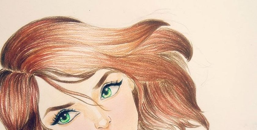 منة الله.. تهوى رسم شخصيات بنات من خيالها وتخطط لرسم شخصيتها بتفاصيل يومها
