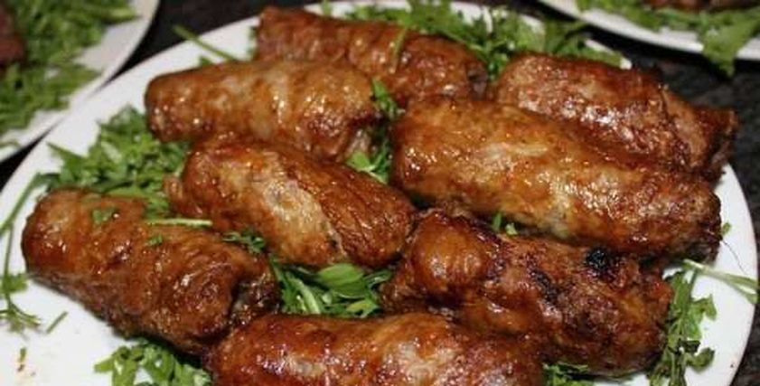 طريقة عمل الطرب بمنديل العجل