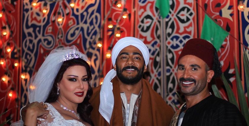 أحمد سعد ومحمد رمضان وسمية الخشاب