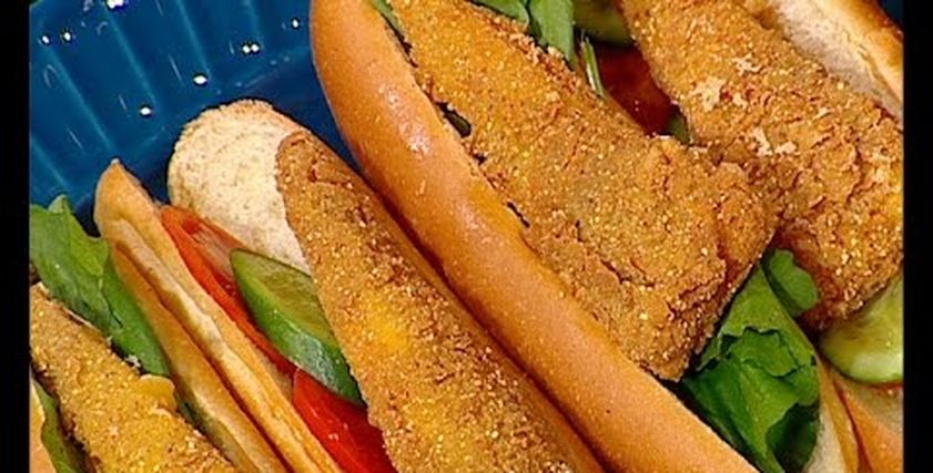 ساندويتش جبنة مقلية