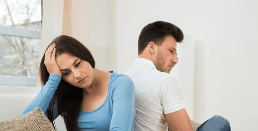 علاقة عاطفية فاشلة