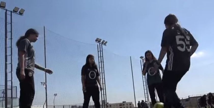 لاعبات نادي الجونة