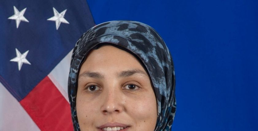سارة منقارة مستشارة الرئيس الأمريكي جو بايدن