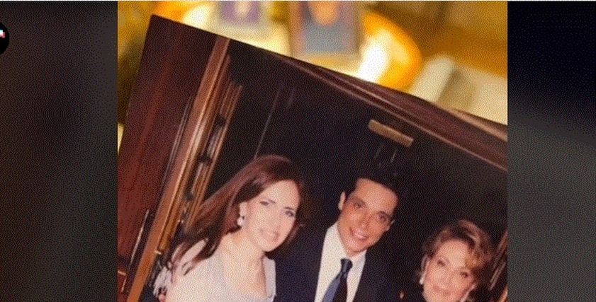 عامر منيب مع أسرته