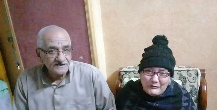 إبراهيم وزوجته نادية