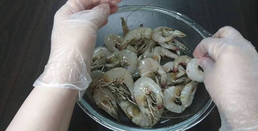 تنظيف الجمبري