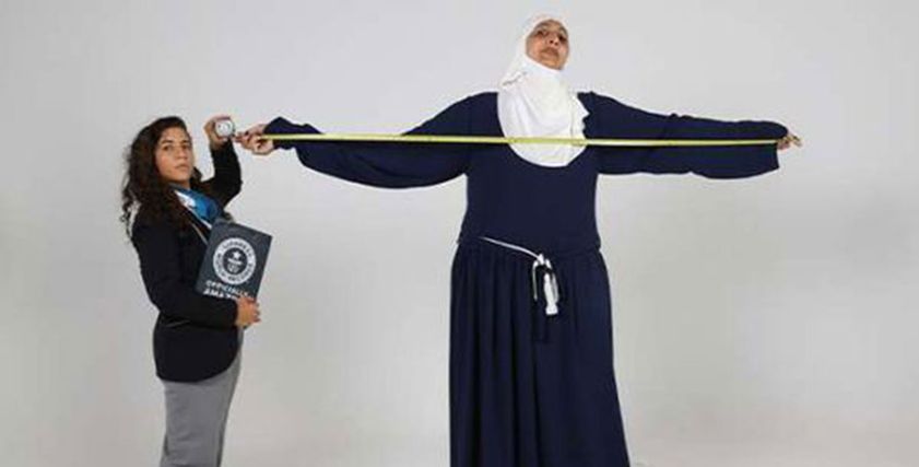 هدى شحاتة عبدالجواد أطول امرأة في العالم