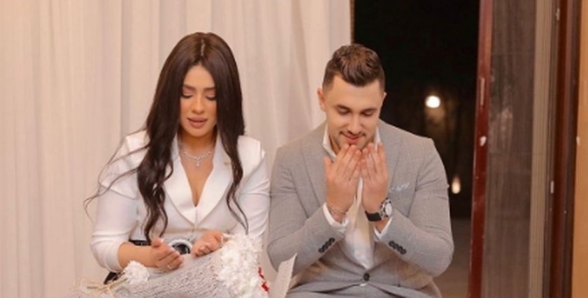 محمود سعد الصغير وخطيبته