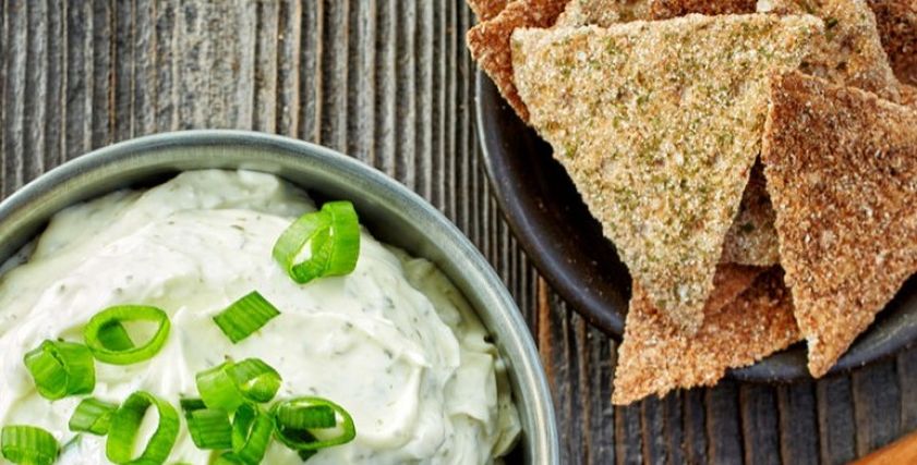 طبق جبن كريمي لايت
