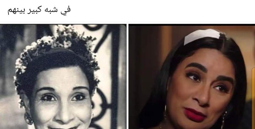 جوري بكر والفنانة الراحلة مارب منيب
