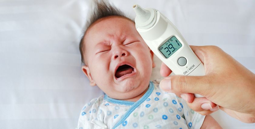 علاج السخونة عند الأطفال