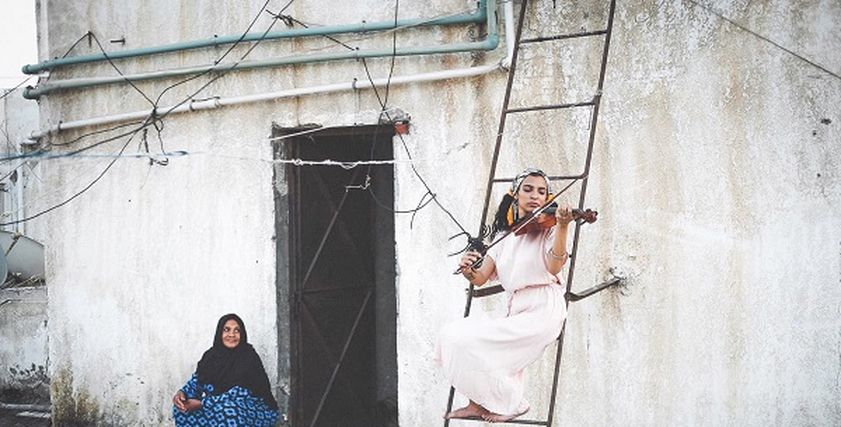 صورة من جلسة التصوير