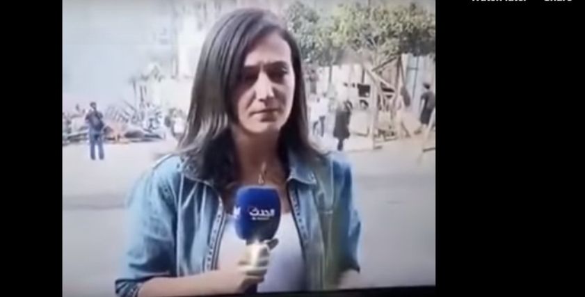 مراسلة قناة الحدث