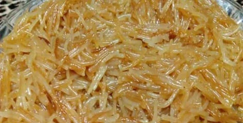 طريقة عمل الشعرية بالسكر