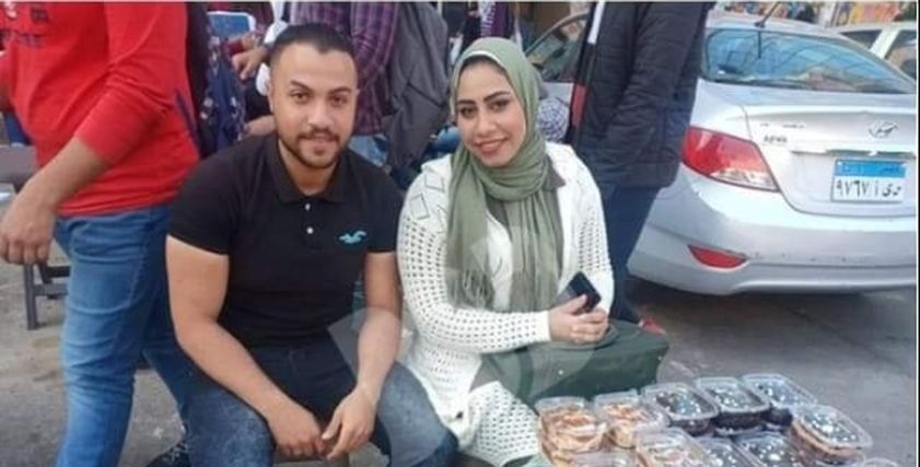 دينا وأحمد قصة كفاح على عربة حلويات