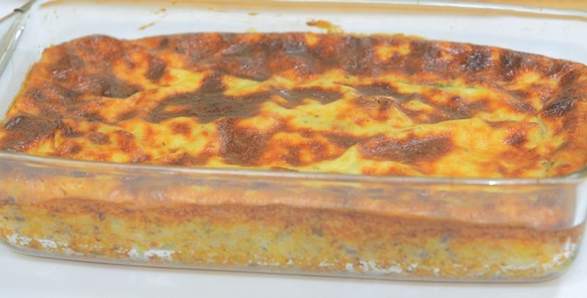طاجن بطاطس برجر