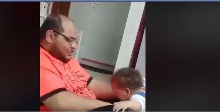 صورة من مقطع الفيديو