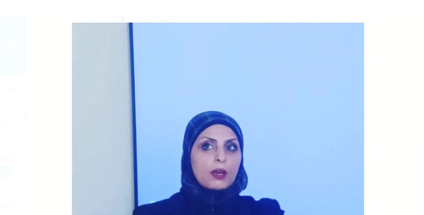 ندى المؤذن رئيسة وحدة مناهضة العنف ضد المرأة