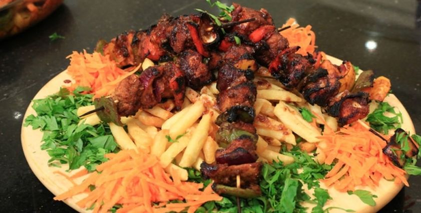 شيش طاووق بدبس الرمان