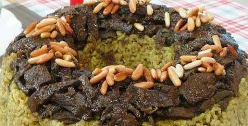 أرز بالكبد والقوانص