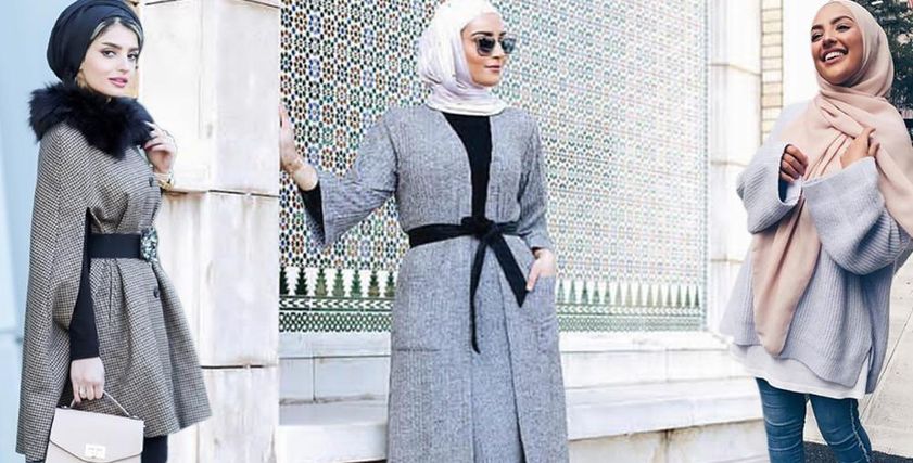 افكار تنسيق اطلالات باللون الرمادي 