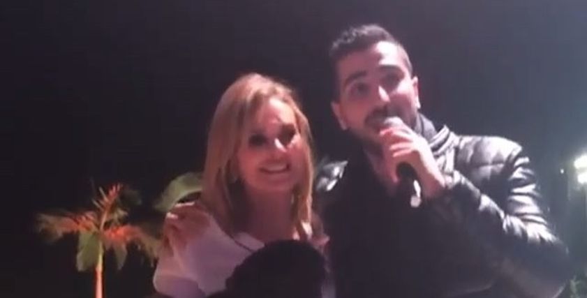 يسرا ومحمد الشرنوبي