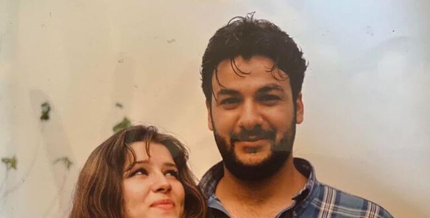 شادي زيدان وزوجته