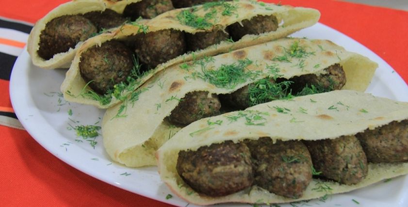 كفتة شبت وبرغل