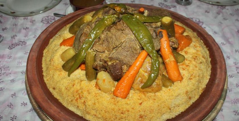 طريقة عمل الكسكسي المغربي