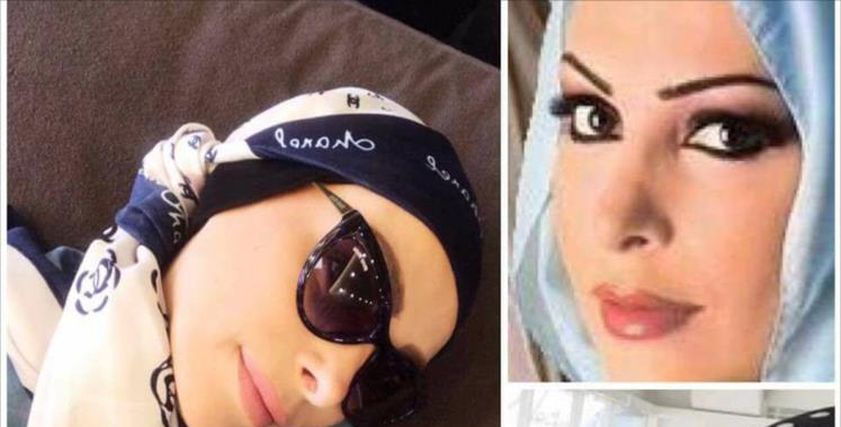 أمل حجازي بعد ارتداءها الحجاب