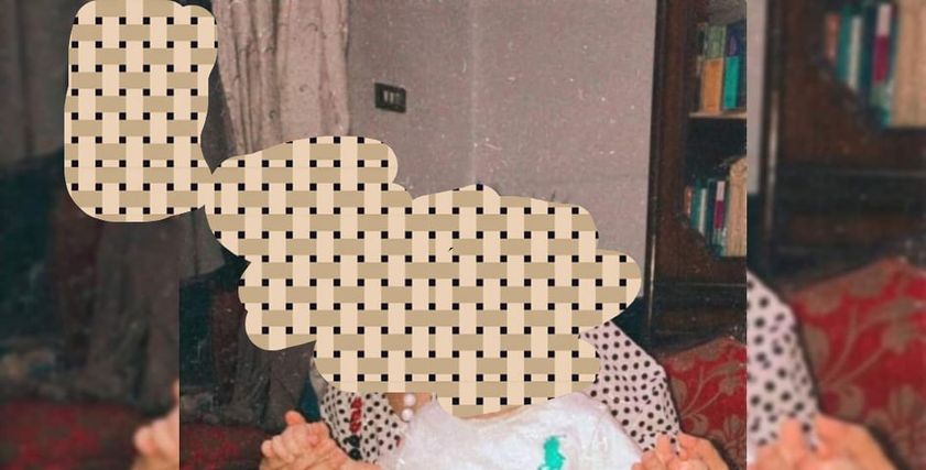 مها وطفلها