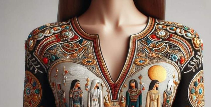 فساتين مصرية بالذكاء الاصطناعي