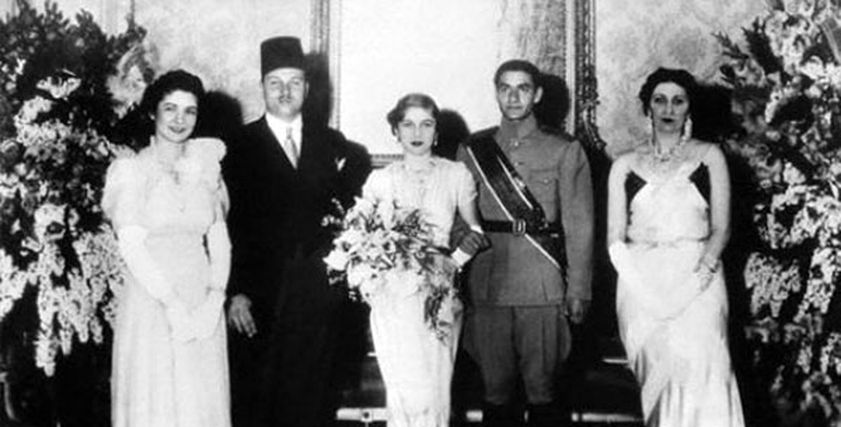 زفاف الأميرة فوزية