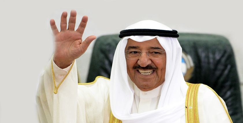 وفاة أمير  الكويت الشيخ صباح الأحمد