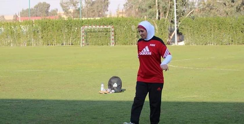 اللاعبة اعتماد فوزي