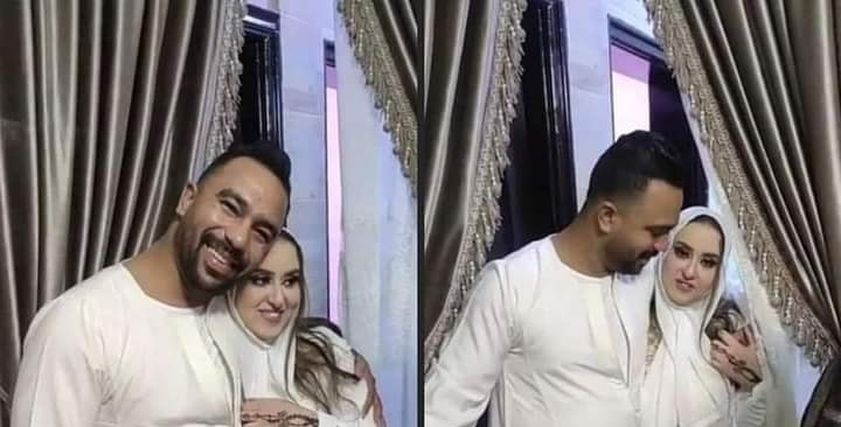 عروسة الإسماعيلية وزوجها