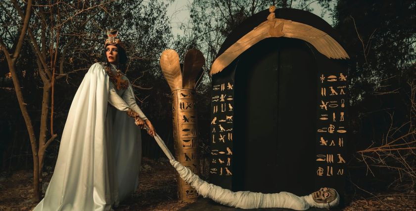 أزياء الهالوين بالفرعوني