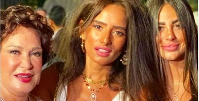 زينة في حفل خطوبة ابنة مدحت العدل