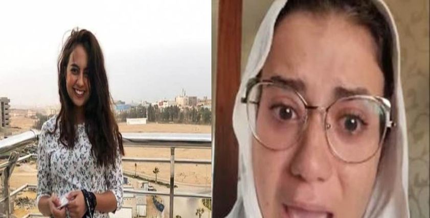 فتاة الفستان حبيبة زهران وفتاة المايوه دينا هشام