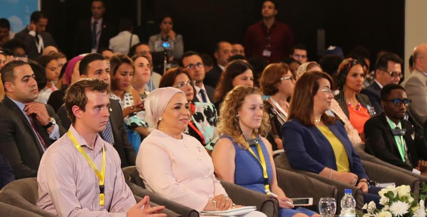 لسيدة الاولي انتصار السيسي قرينة السيد الرئيس عبد الفتاح السيسي رئيس الجمهورية
