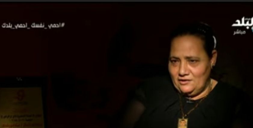 والدة الشهيد عماد أمير رشدي