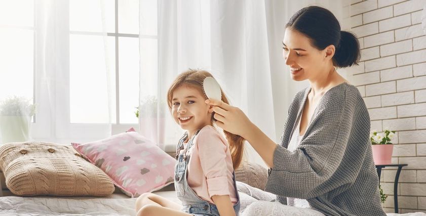 ماسكات العناية بشعر طفلك