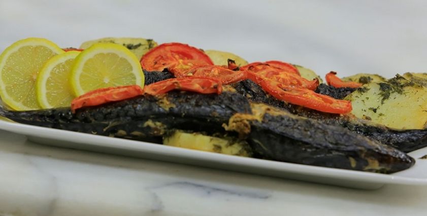 صينية سمك ماكريل