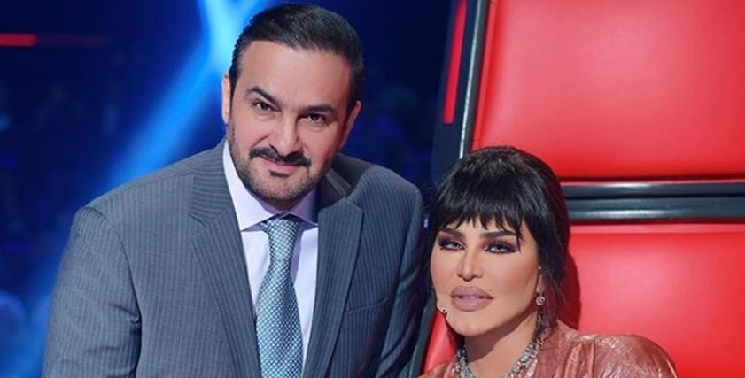 أحلام وزجها
