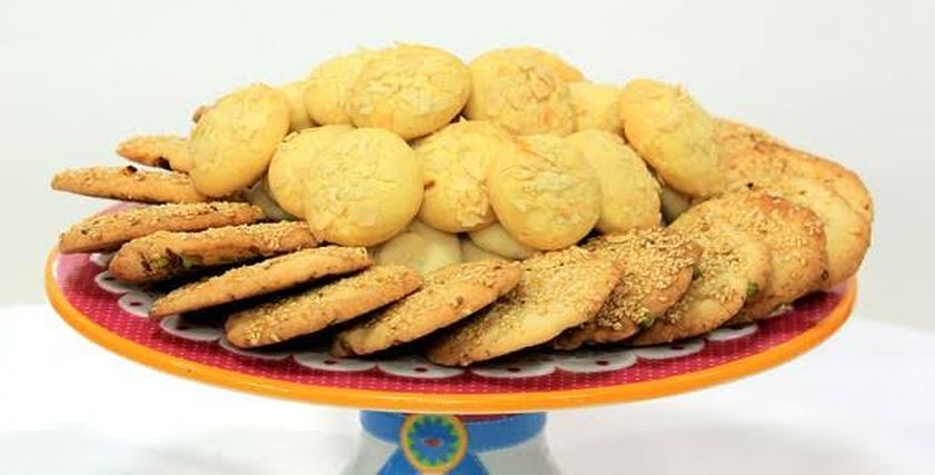  البرازق بالسمسم