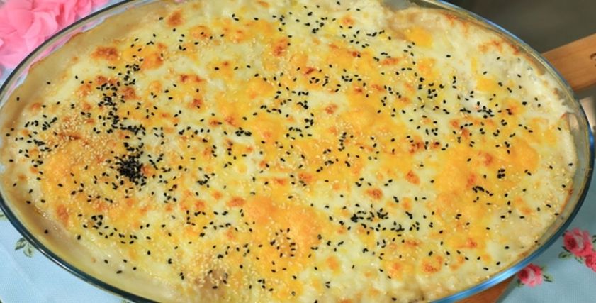 أرز بالبشاميل